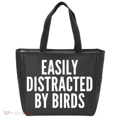 Easily Distracted By Birds Tote Bag