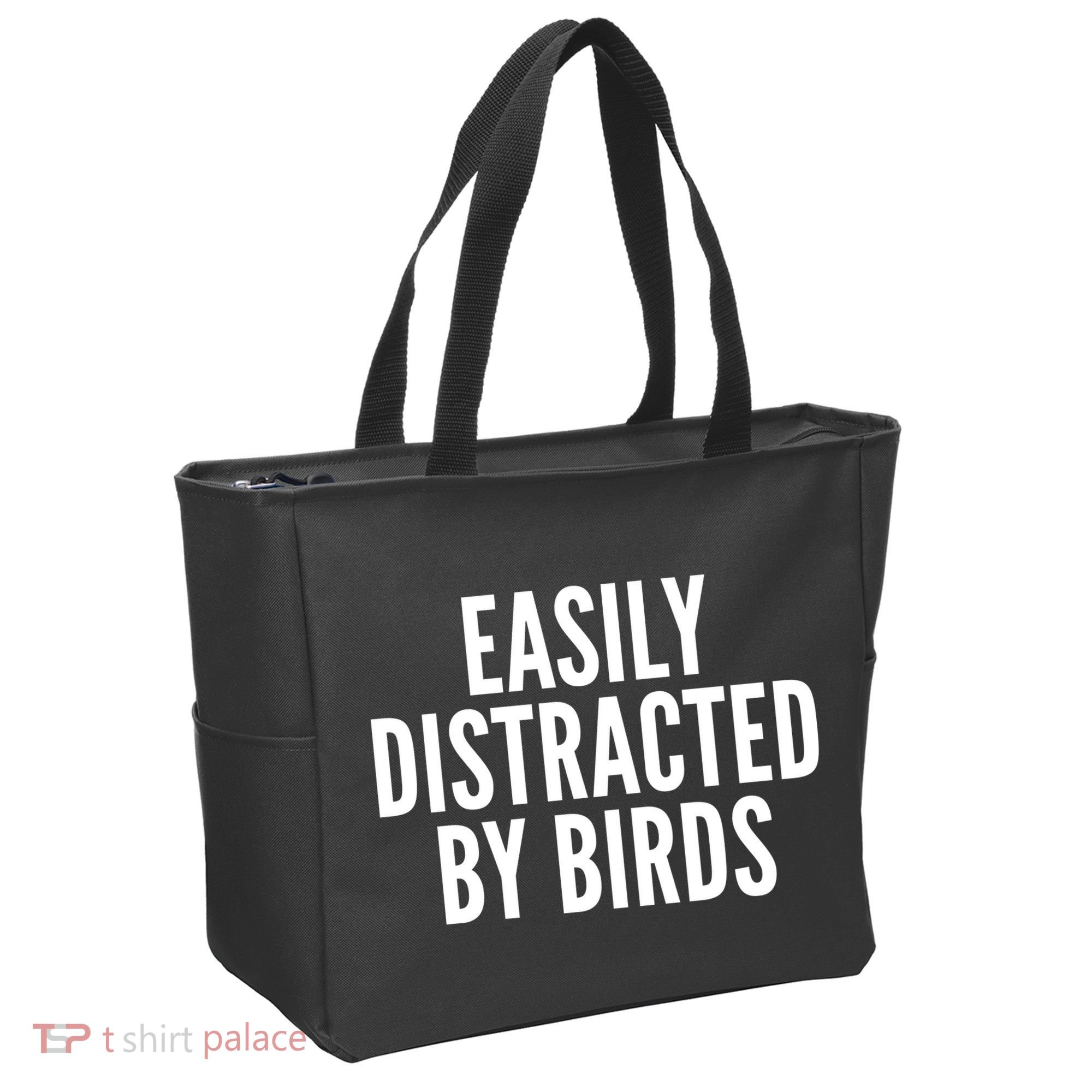 Easily Distracted By Birds Tote Bag