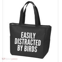 Easily Distracted By Birds Tote Bag thumb 3