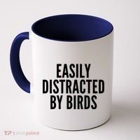 Easily Distracted By Birds Coffee Mug thumb 0
