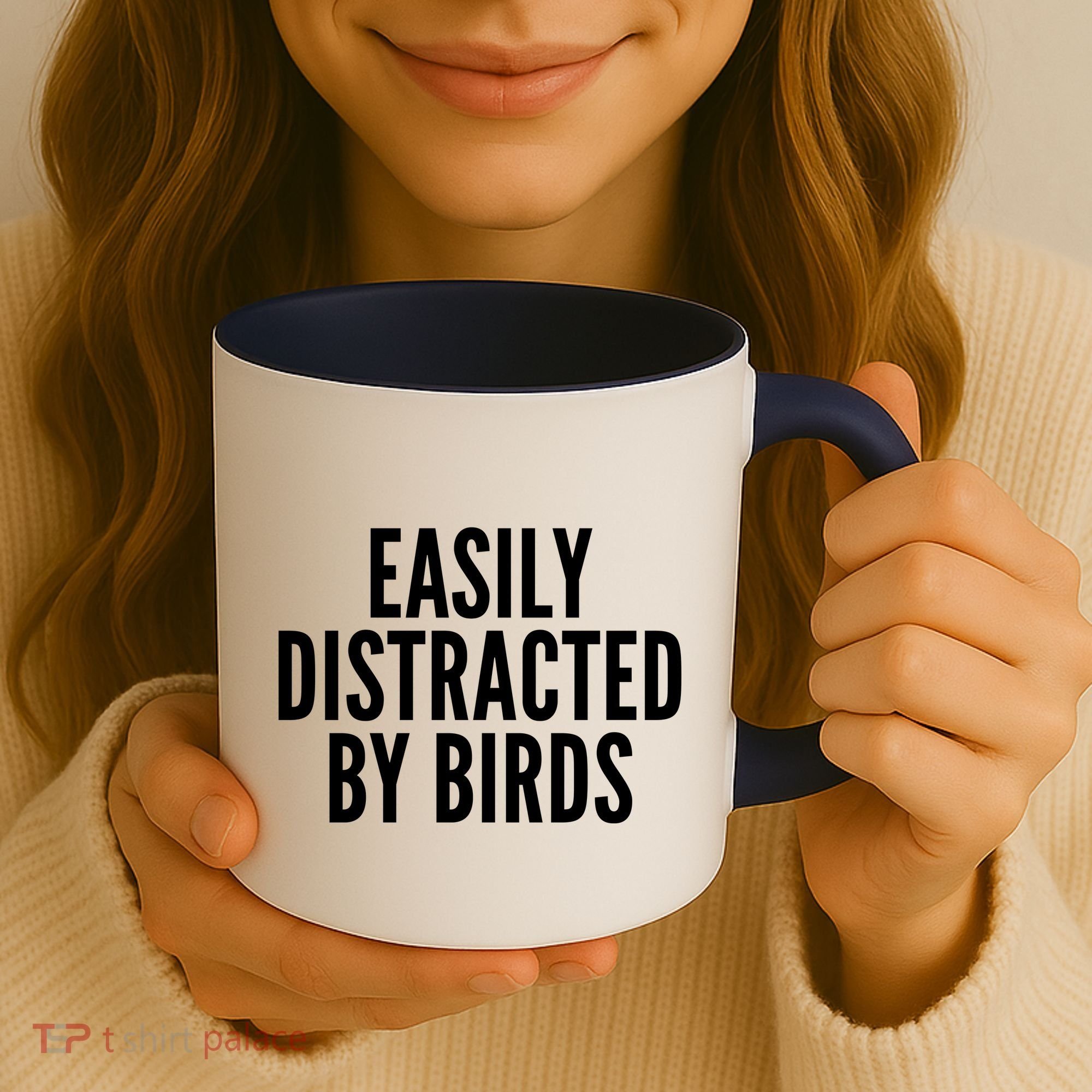 Easily Distracted By Birds Coffee Mug
