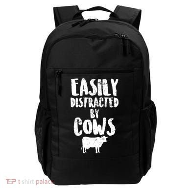 Easily Distracted By Cows Backpack