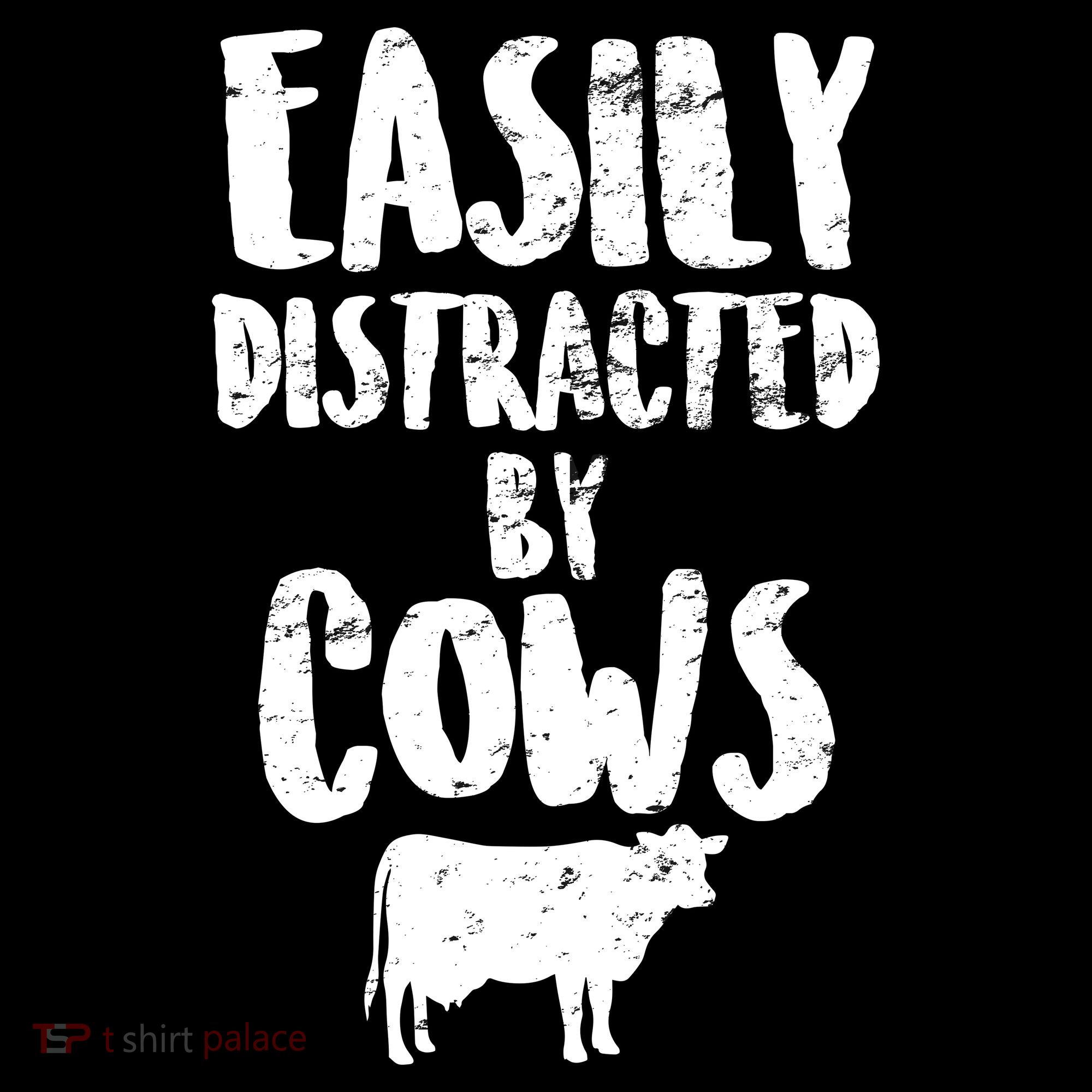 Easily Distracted By Cows Pajama Set
