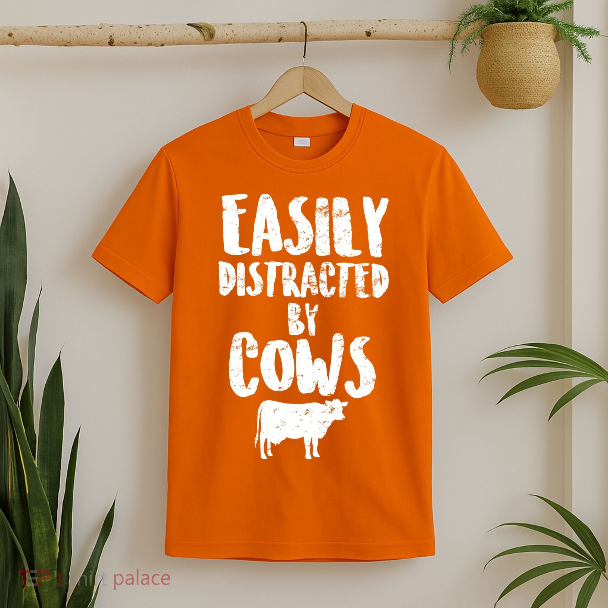 Easily Distracted By Cows T-Shirt