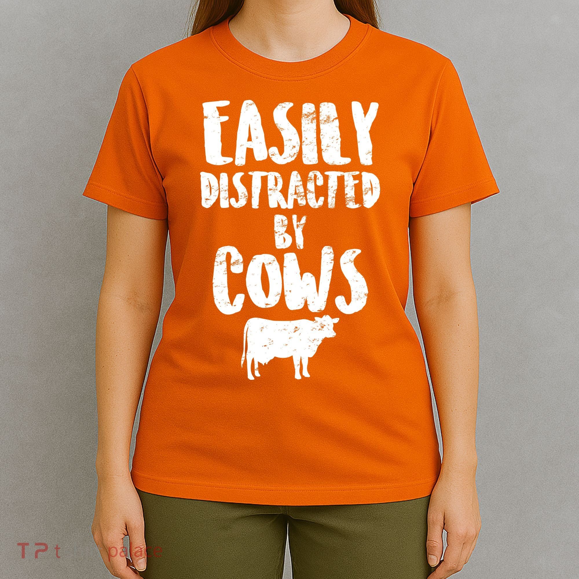 Easily Distracted By Cows T-Shirt