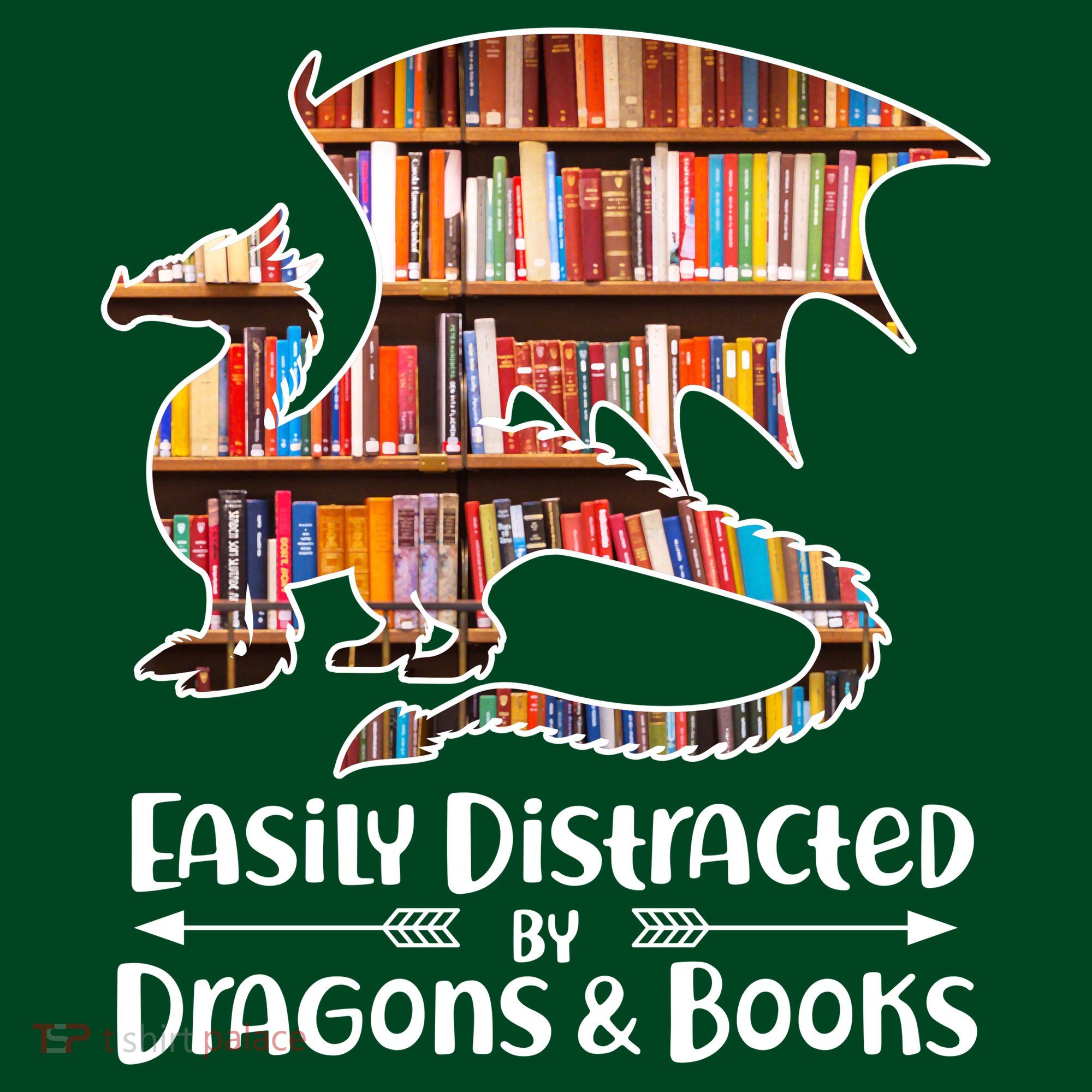 Easily Distracted By Dragons And Books Visor