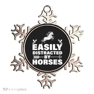 Easily Distracted By Horses Ornament