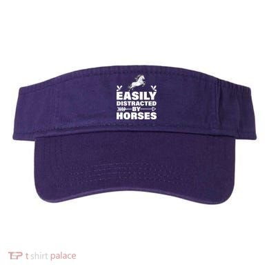 Easily Distracted By Horses Visor