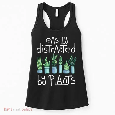 Easily Distracted By Plants Women's Tank Top