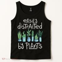 Easily Distracted By Plants Tank Top thumb 2