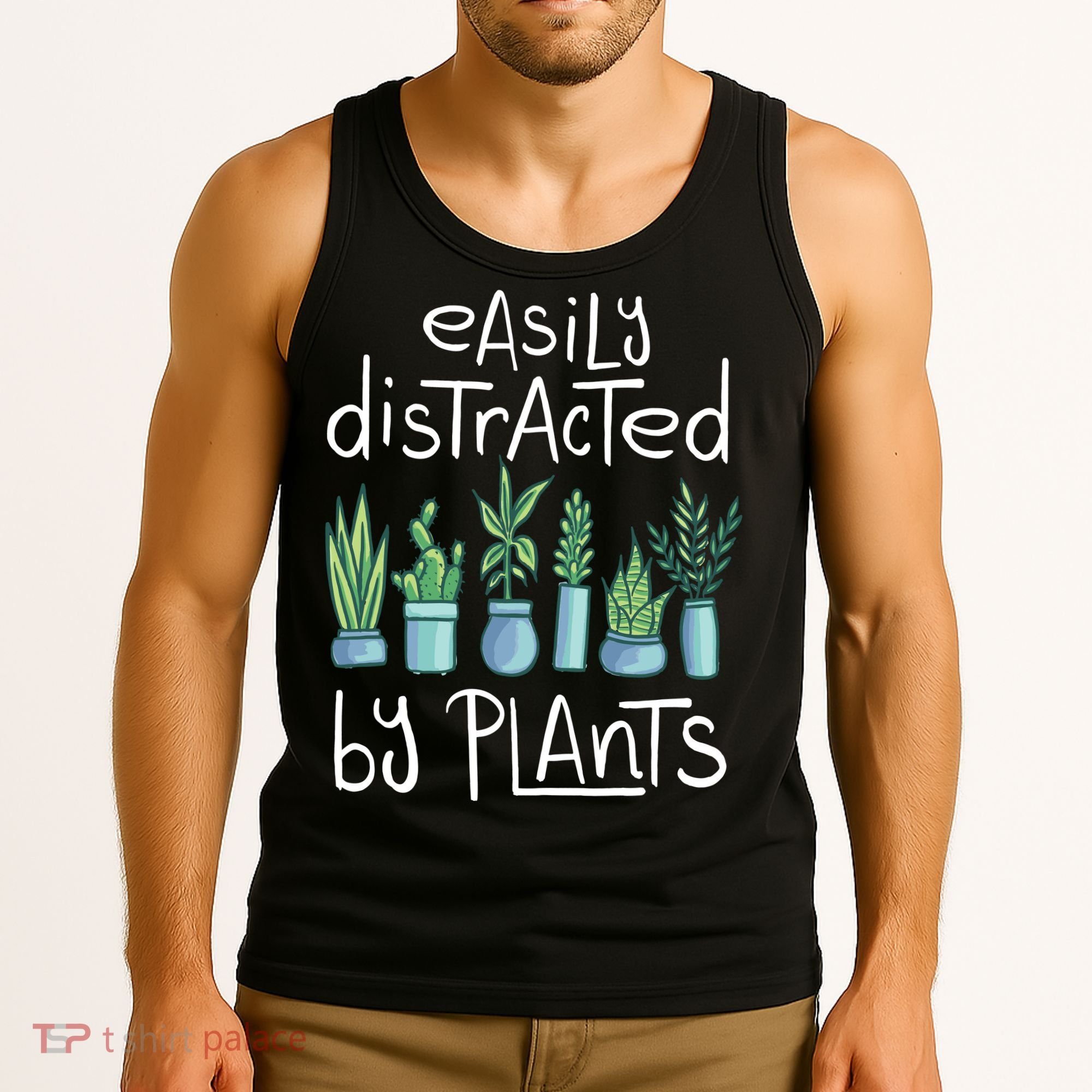 Easily Distracted By Plants Tank Top