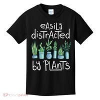 Easily Distracted By Plants Kids T-Shirt thumb 0