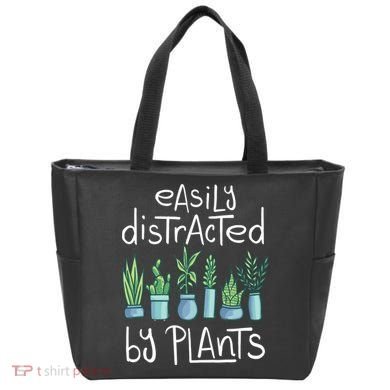 Easily Distracted By Plants Tote Bag