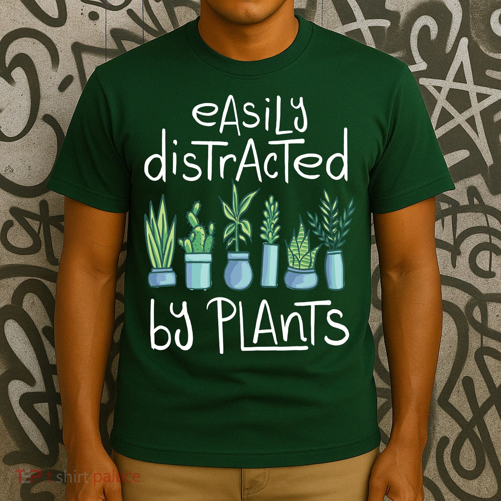 Easily Distracted By Plants T-Shirt