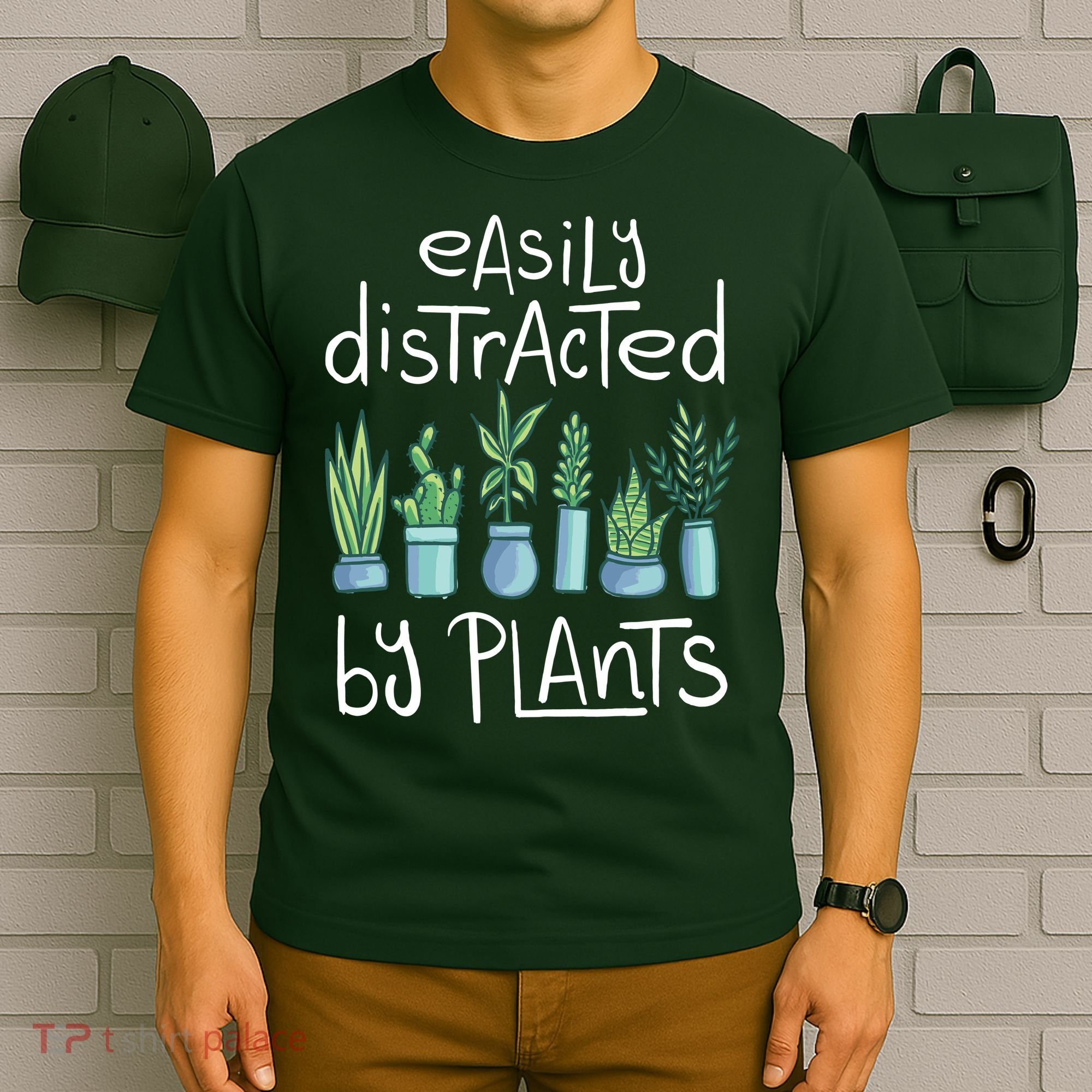 Easily Distracted By Plants T-Shirt