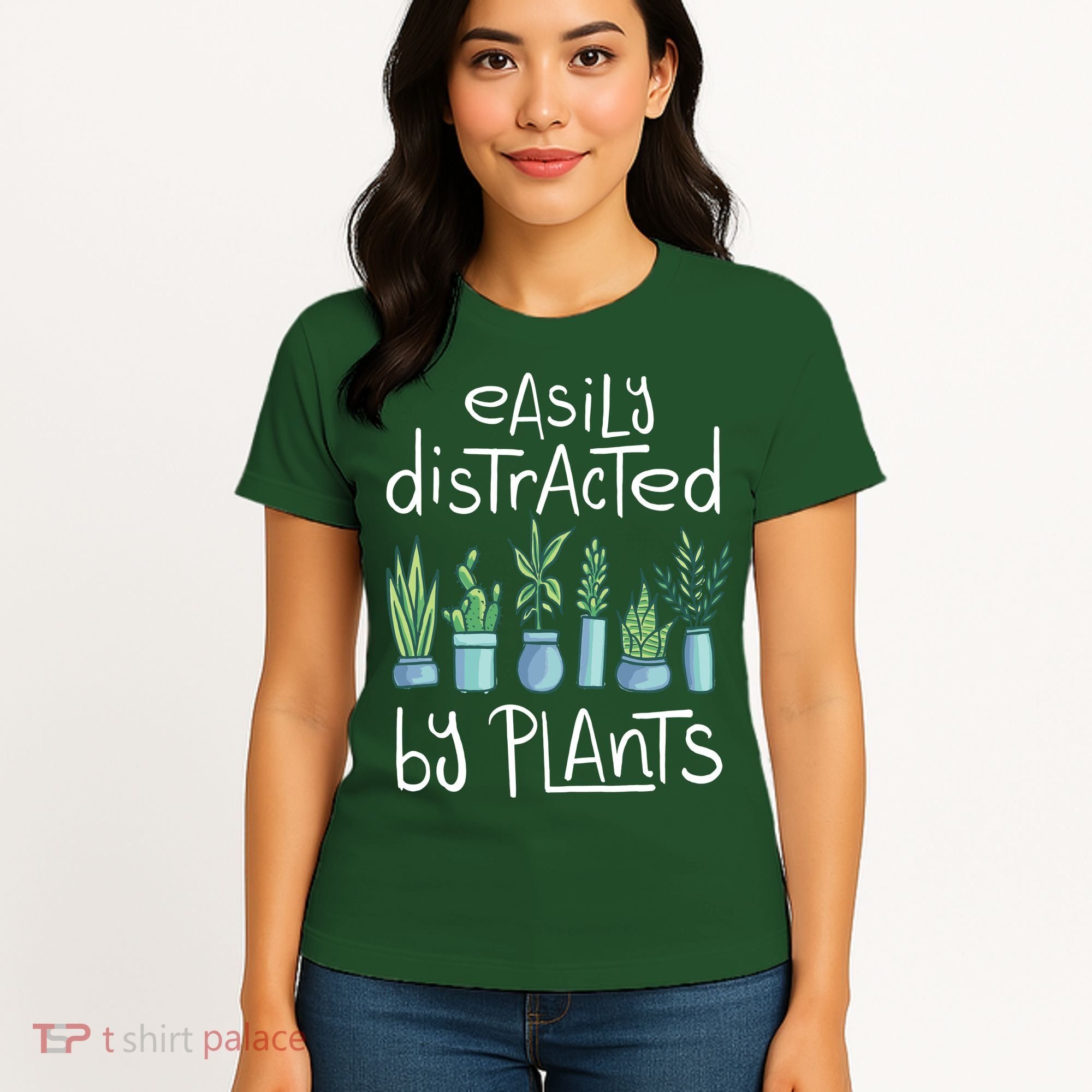 Easily Distracted By Plants Women's T-Shirt