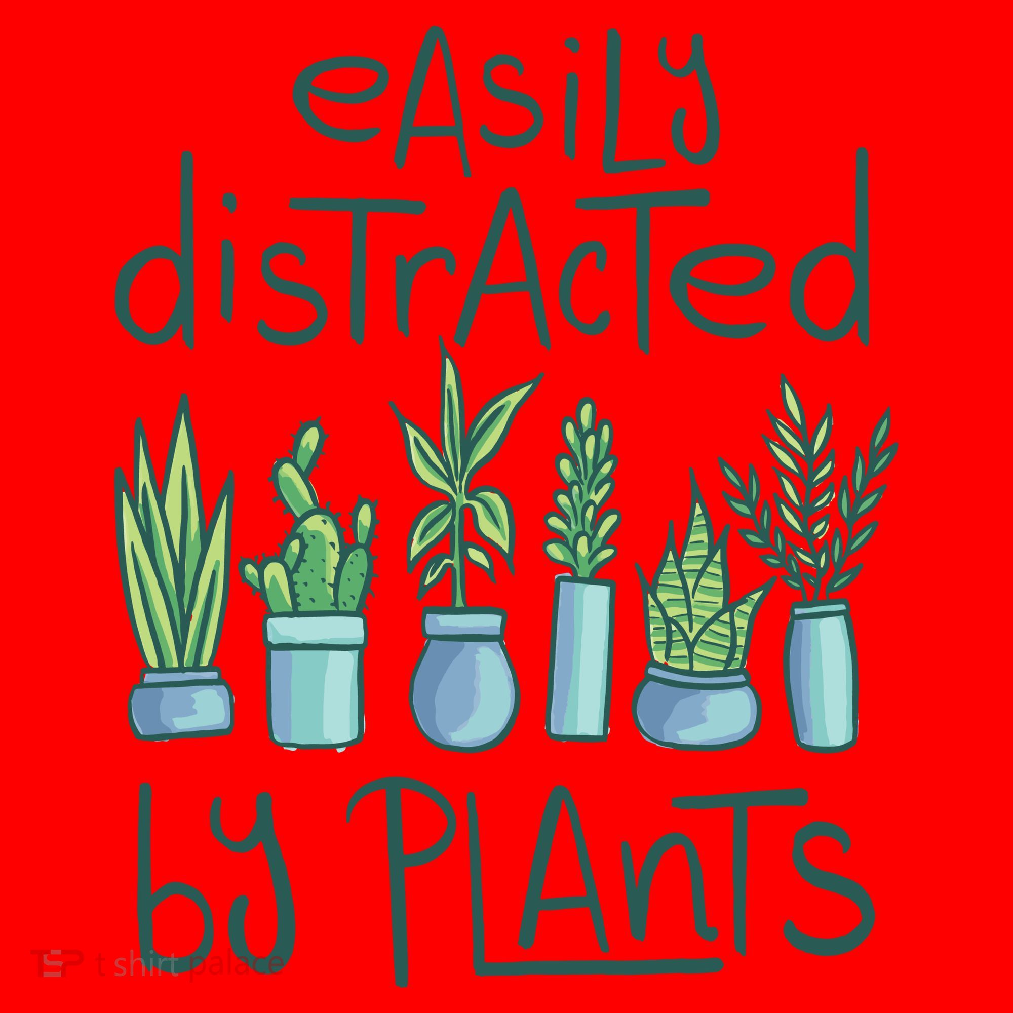 Easily Distracted By Plants Santa Hat