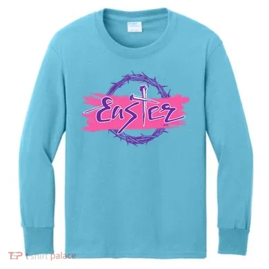 Easter Kids Long Sleeve Shirt