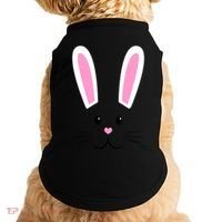 Easter Bunny Big Face Rabbit Doggie Tank thumb 0