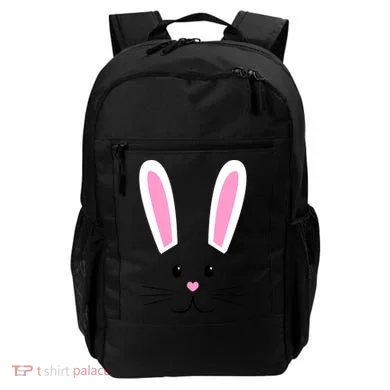Easter Bunny Big Face Rabbit Backpack