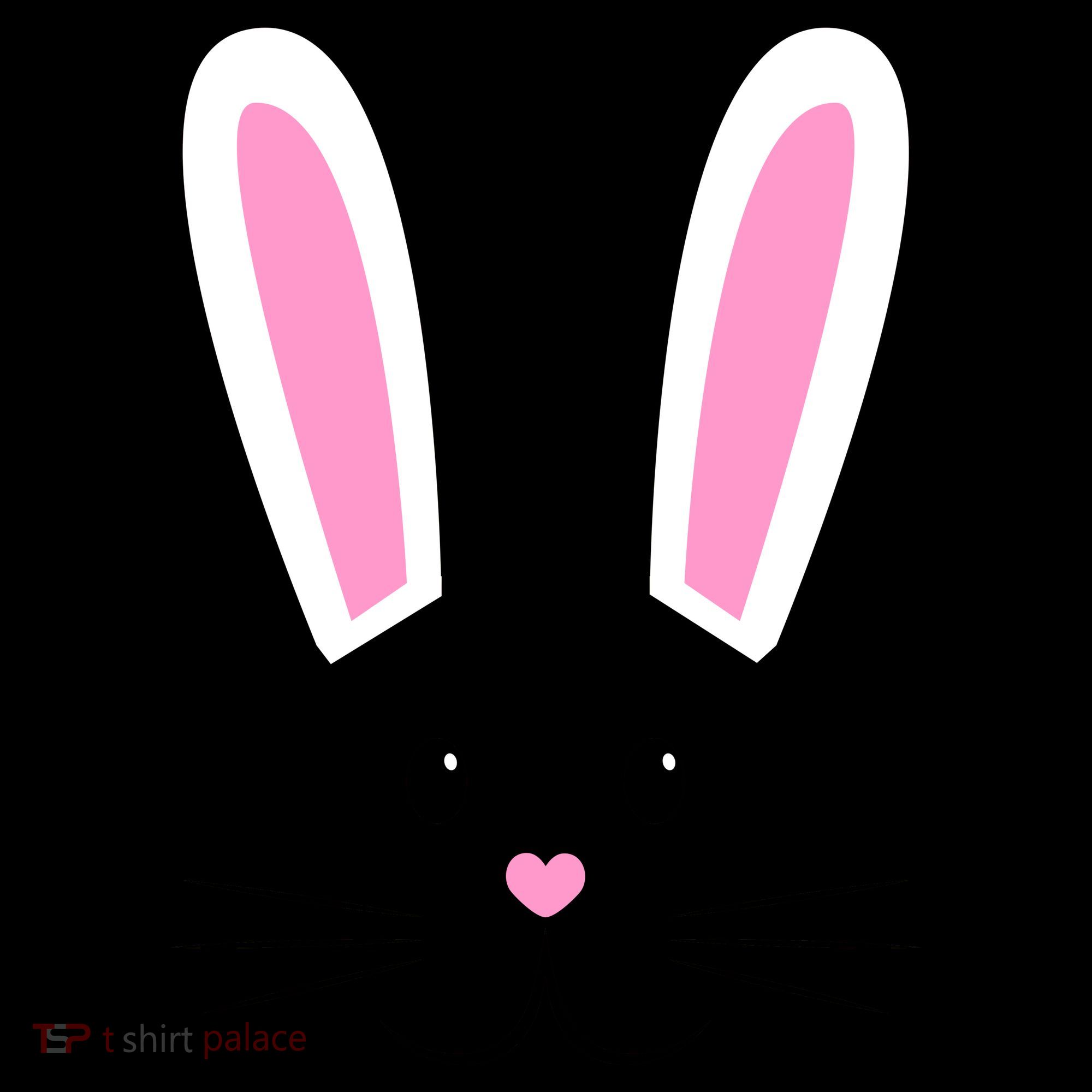 Easter Bunny Big Face Rabbit Bucket Hat