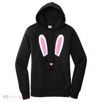 Easter Bunny Big Face Rabbit Women's Hoodie thumb 0