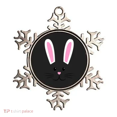 Easter Bunny Big Face Rabbit Ornament
