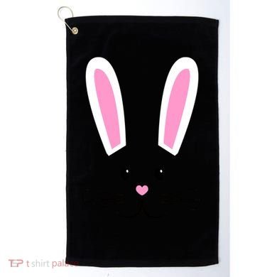 Easter Bunny Big Face Rabbit Golf Towel