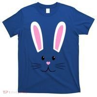 Easter Bunny Big Face Rabbit T-Shirt thumb 0