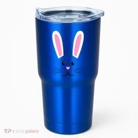 Easter Bunny Big Face Rabbit Tumbler thumb 0