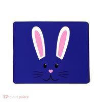 Easter Bunny Big Face Rabbit Mousepad thumb 0