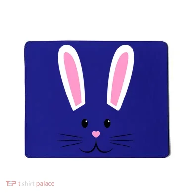 Easter Bunny Big Face Rabbit Mousepad