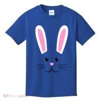Easter Bunny Big Face Rabbit Kids T-Shirt thumb 0