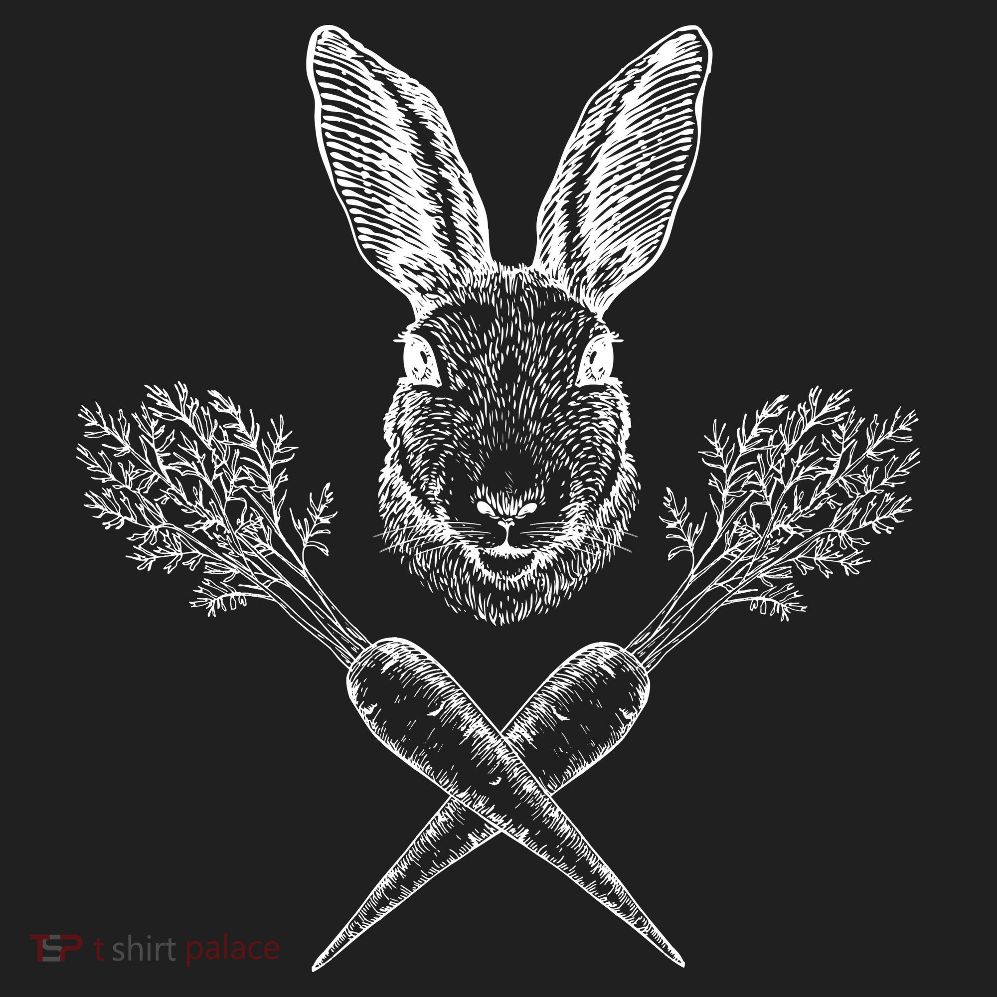 Easter Bunny Carrot Crossbones Women's Sweatshirt