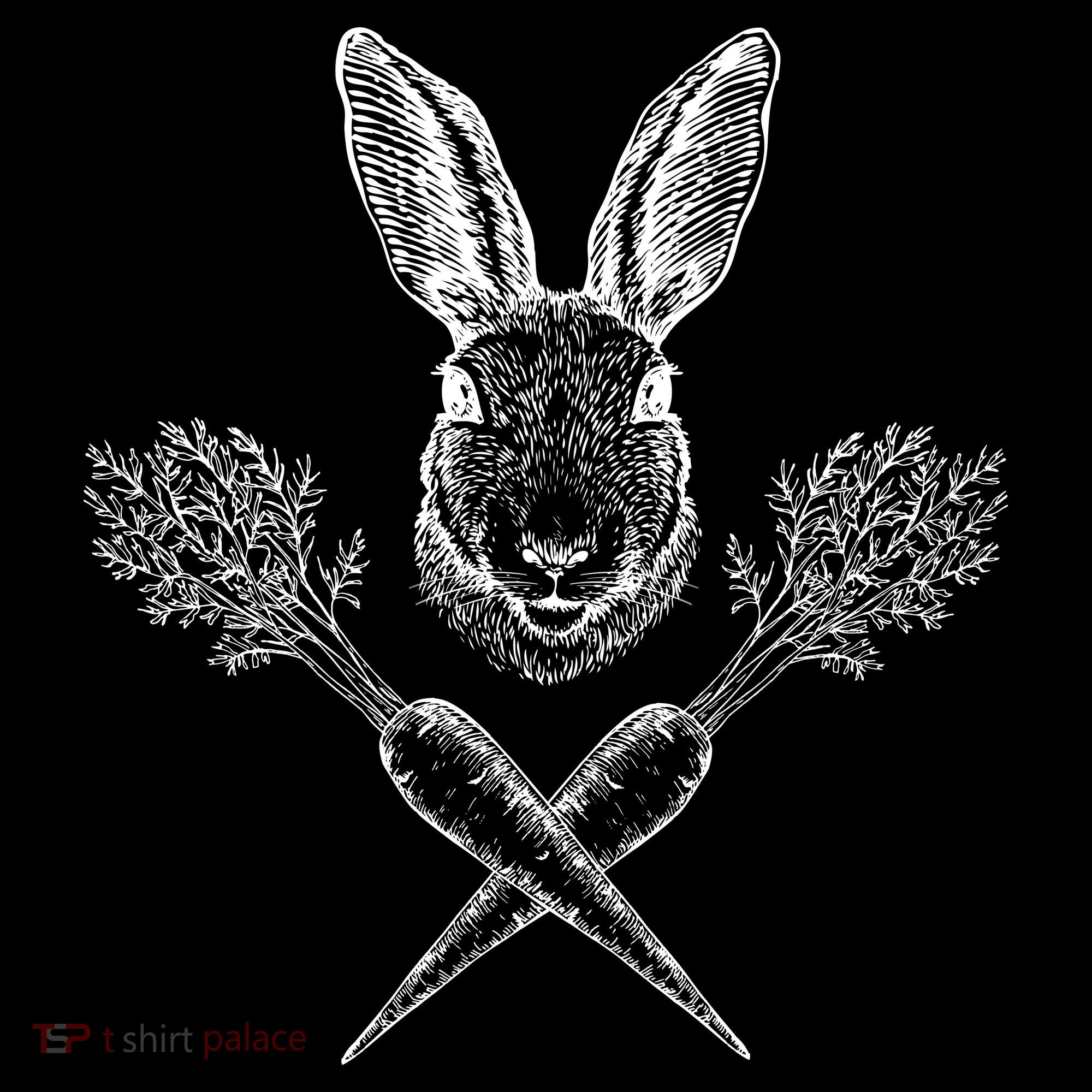 Easter Bunny Carrot Crossbones Women's Tank Top