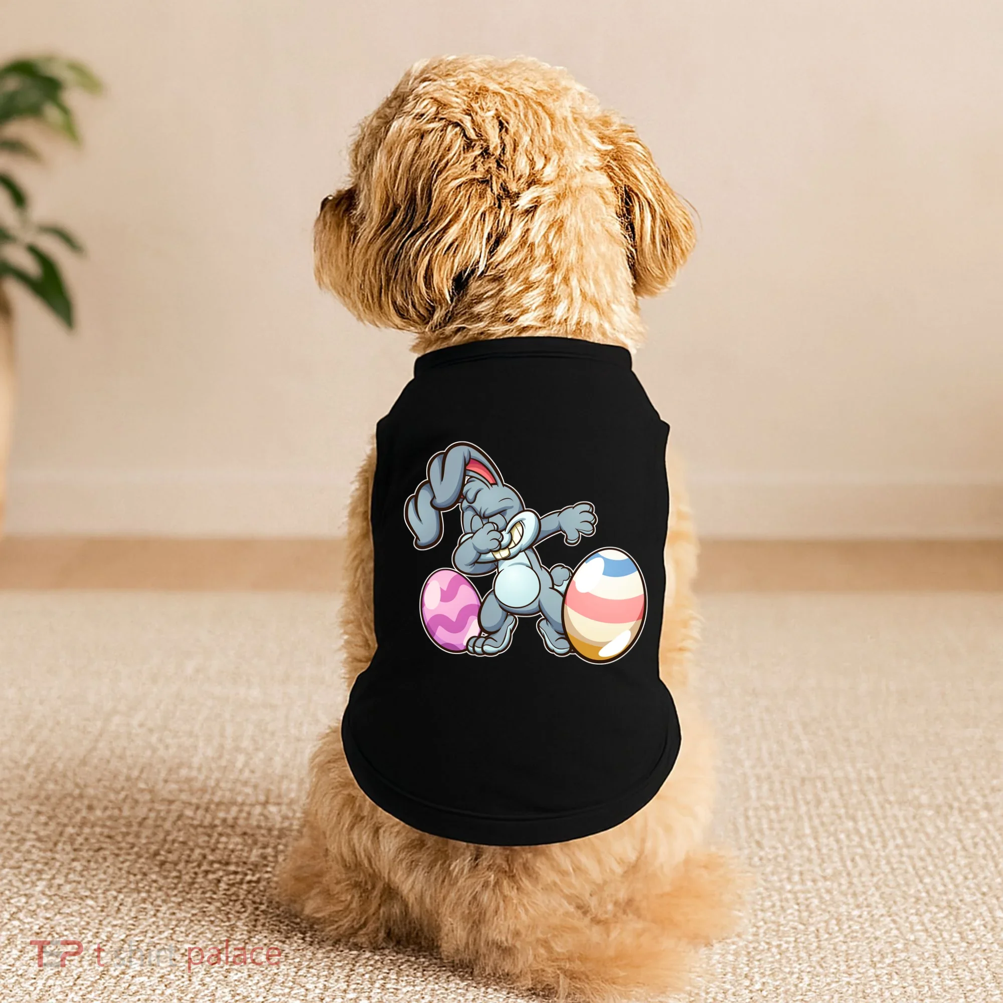 Easter Bunny Dabbing Doggie Tank