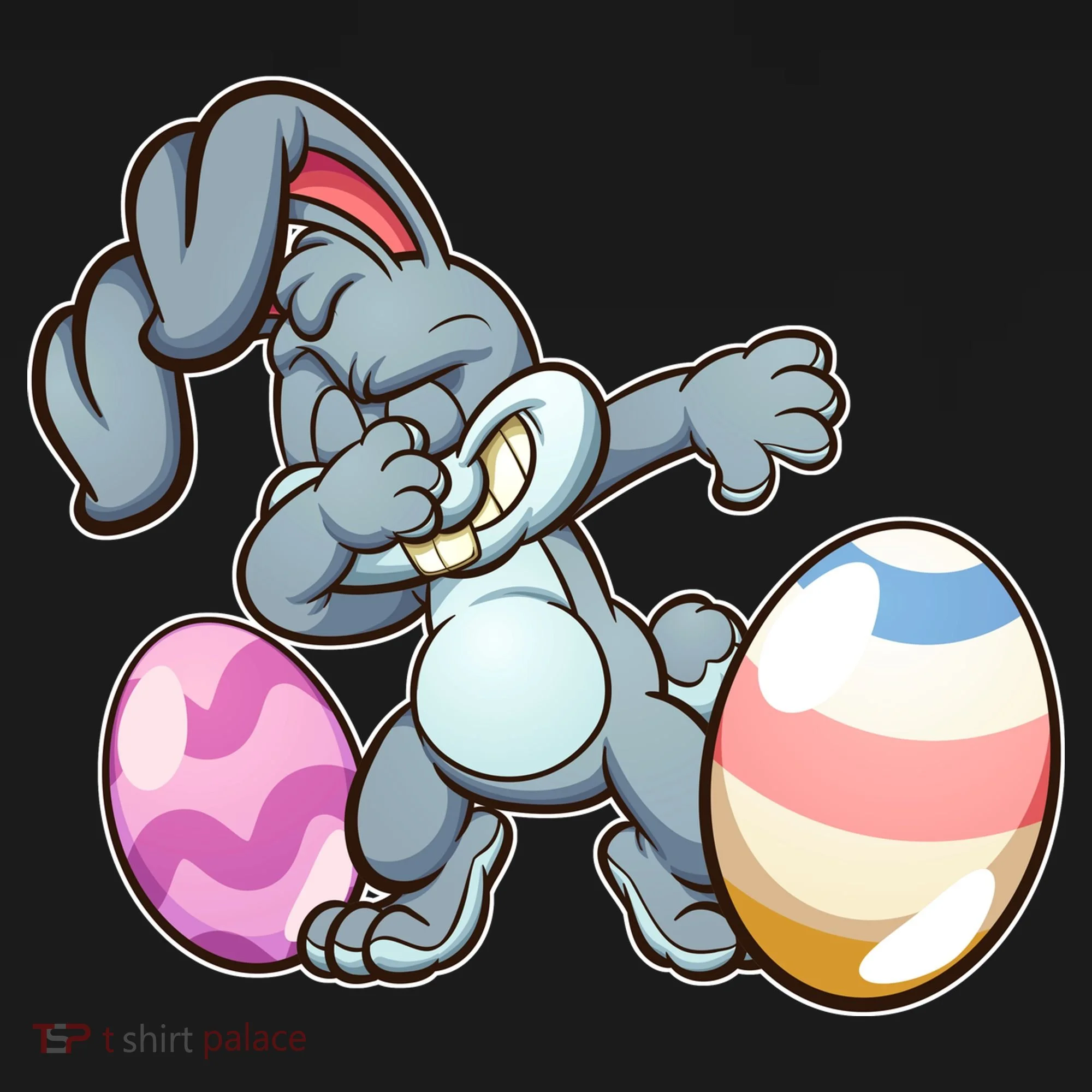 Easter Bunny Dabbing Doggie Tank