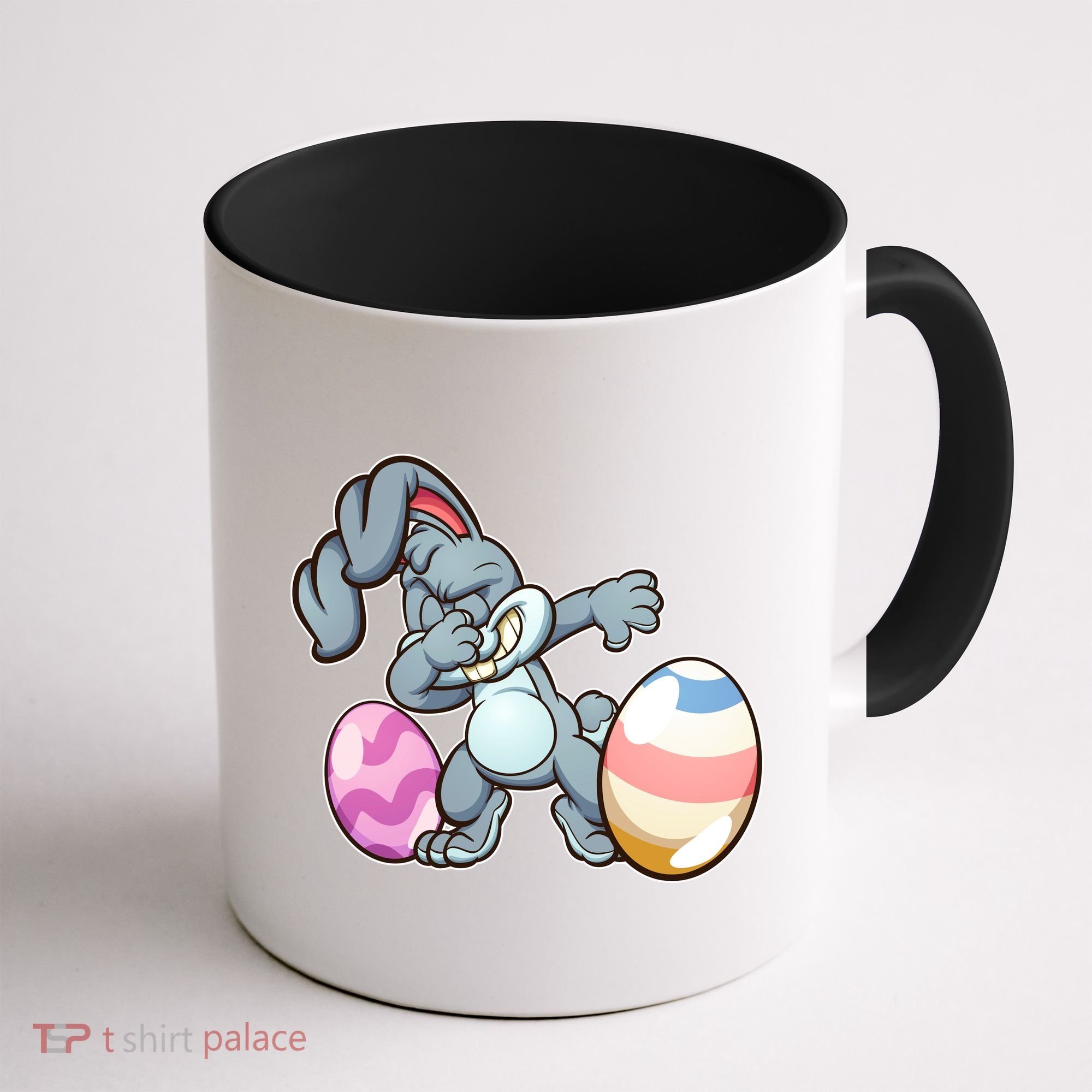 Easter Bunny Dabbing Coffee Mug