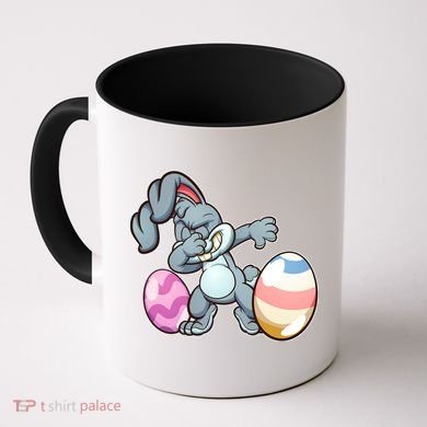 Easter Bunny Dabbing Coffee Mug