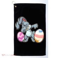 Easter Bunny Dabbing Golf Towel thumb 0