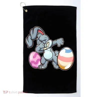 Easter Bunny Dabbing Golf Towel