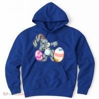 Easter Bunny Dabbing Hoodie thumb 0