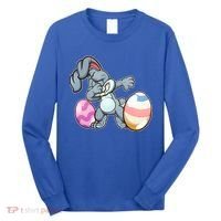 Easter Bunny Dabbing Long Sleeve Shirt thumb 0