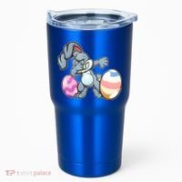 Easter Bunny Dabbing Tumbler thumb 0