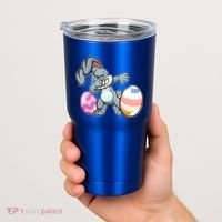 Easter Bunny Dabbing Tumbler thumb 2