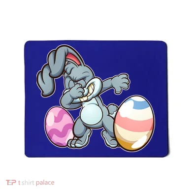 Easter Bunny Dabbing Mousepad