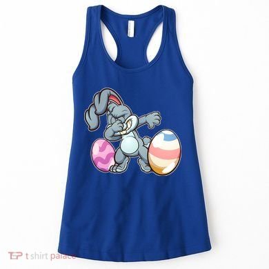 Easter Bunny Dabbing Women's Tank Top