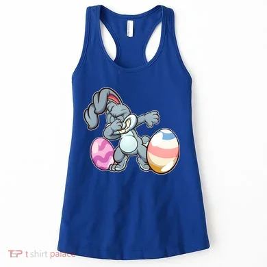 Easter Bunny Dabbing Women's Tank Top