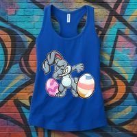 Easter Bunny Dabbing Women's Tank Top thumb 3