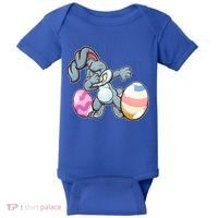 Easter Bunny Dabbing Baby Bodysuit thumb 0